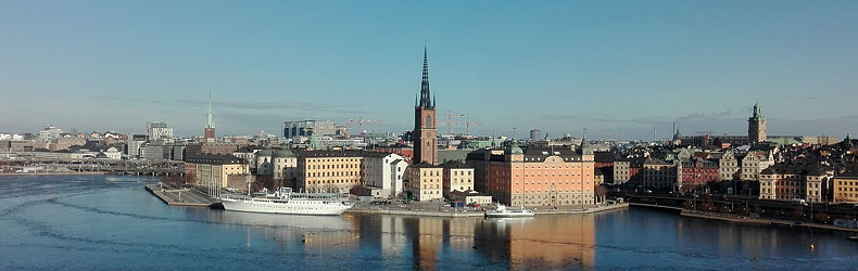 utsikt över Stockholm